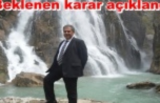 Başkan'dan tahsis pozu