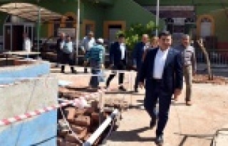 Başkan Tütüncü camilerdeki çalışmaları denetledi