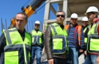 DSİ barajı inceledi