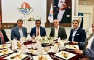 OSB CHP'lileri ağırladı