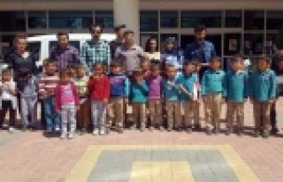 Toslaklı minikler AHEP ziyaretinde