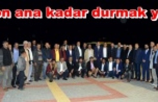 Türkdoğan ve ekibi Toslak'ta