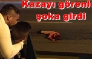 Alanya'da gece kulübü girişinde feci kaza!