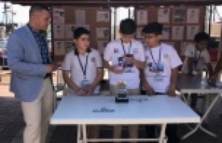 Alanya'da robot yarışları