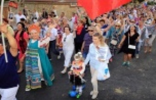 Alanya'da Rus Bayramı coşkusu