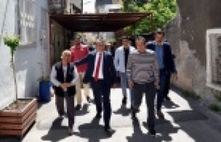 Başkan Uysal incelemelerde bulundu