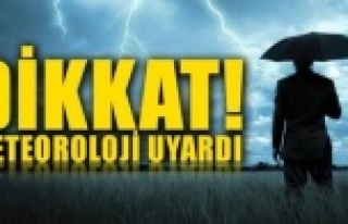 Dikkat! Sağanak yağış geliyor