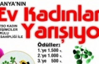 Ev kadınları yarışıyor