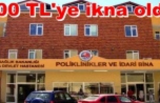 Hastane çatısında intihara kalkıştı