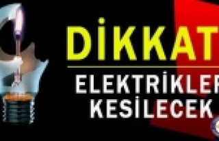 İşte Alanya'da kesinti yaşanacak bölgeler