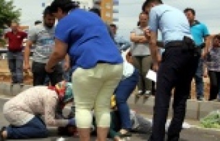 Pazar alıverişinde ölümden döndüler