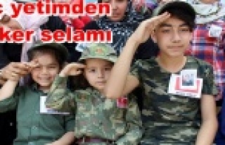 Şehidimizin cenazesi toprağa böyle verildi