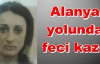 Ukraynalı turist trafik kurbanı oldu