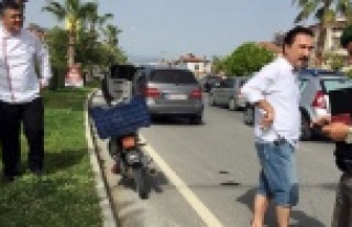 Yine motosiklet kazası: 2 yaralı var
