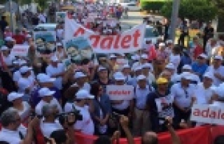 Alanya 'Adalet Yürüyüşü'ne başladı