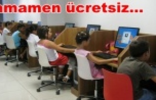 Alanya'da bilgisayar bilmeyen çocuk kalmasın