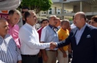 Bakan Çavuşoğlu bayram için baba ocağında