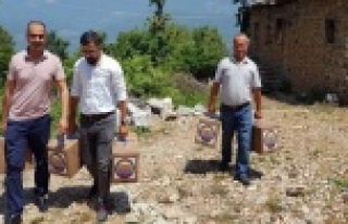 Dim bölgesine Ramazan yardımı