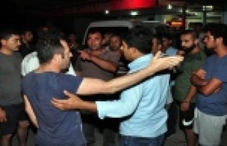 Komşuda çok tehlikeli kavga