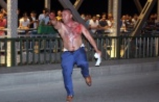 Mahkemede hakkı yenince kendini kesmeye kalktı