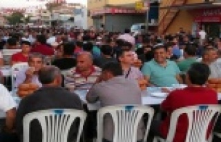 Metal İşleri'nden Bin 500 kişilik iftar