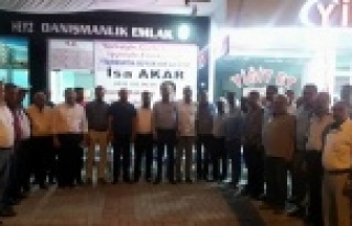 MHP'den Akar'a destek ziyareti