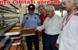 Tatlıcılara bayram denetimi