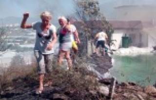 Alanya'da yangın 26 saattir devam ediyor