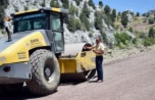 Alanya yaylalarına asfalt