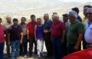 Deniz Baykal, Alanya’da yangında zarar gören alanları...