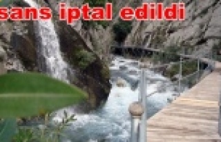 DSİ'den Sapadere'ye şok iptal