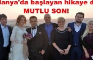 Finlandiyalı gelinin aşkı sınırları aştı