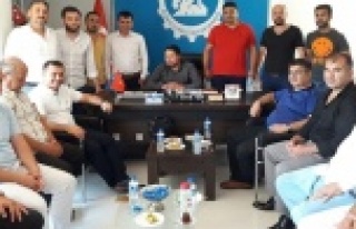 Yücel'den 'hayırlı olsun' ziyareti