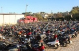 3 ayda 445 motosiklet trafikten men edildi