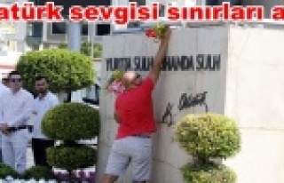 Alanya'da duygulandıran görüntü