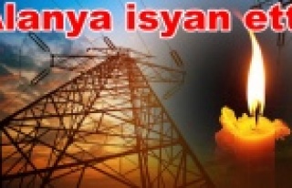 Alanya'da elektrik krizi! Kesintiler isyan ettirdi