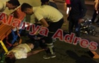 Alanya'da feci kaza: 1 ağır yaralı var