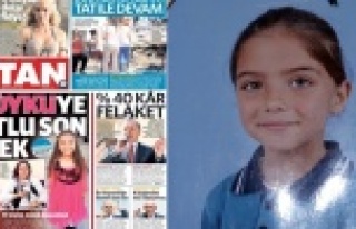 Alanya'daki Öykü'nün dramı ulusal basında