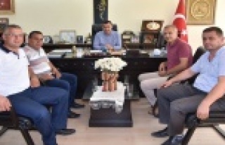 Çiçeği burnunda Başkan Çetin'den Yücel'e...