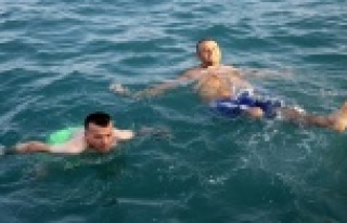 ‘Engelsiz Plaj’a yoğun ilgi