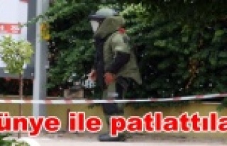 Flaş! SGK önünde bomba paniği!