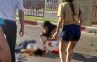 Genç kızın öldüğü feci kaza kameralarda