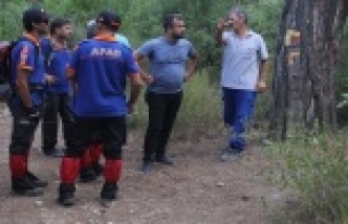 Kayıp eylemci kadın için AFAD devrede