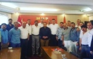 MHP'li ilçe başkanları toplandı