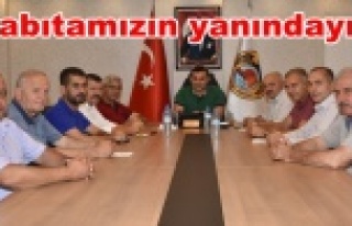 Oda başkanlarından Yücel'e geçmiş olsun...