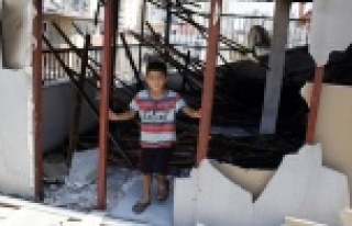 Yangının arkasından dram çıktı