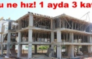Alanya'da beklenen tesisin inşaatı tam gaz...