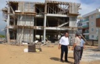 Alanya Hasta Yakınları Tesisi yükseliyor