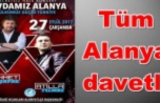 Alanya Ülkü Ocakları konsere hazır