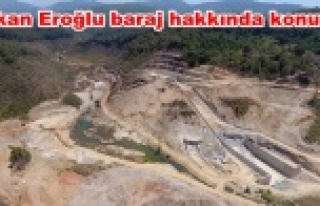 Alanya Yeniköy Barajı'nın yarısı tamamlandı